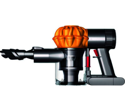 DYSON V6 Trigger Handheld Vacuum Cleaner - Iron & Yellow DYSON V6 Trigger Handheld Vacuum Cleaner - Iron & Yellow
